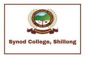 Synod College Shillong Recruitment